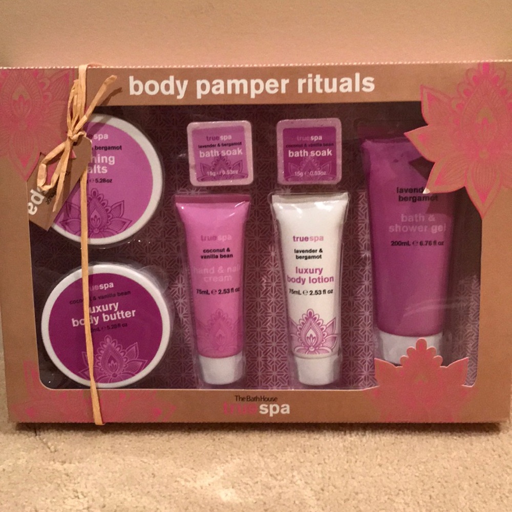 Body Pamper Rituals spa treatment pack!